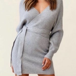 Mendocino / M boutique off the shoulder sweater dress